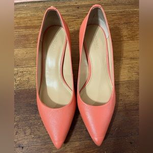 Gently Worn Michael Kors - MK Flex Kitten Heel Pumps (Good Condition) - US 6